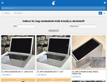 Tablet Screenshot of hasznaltszifon.com